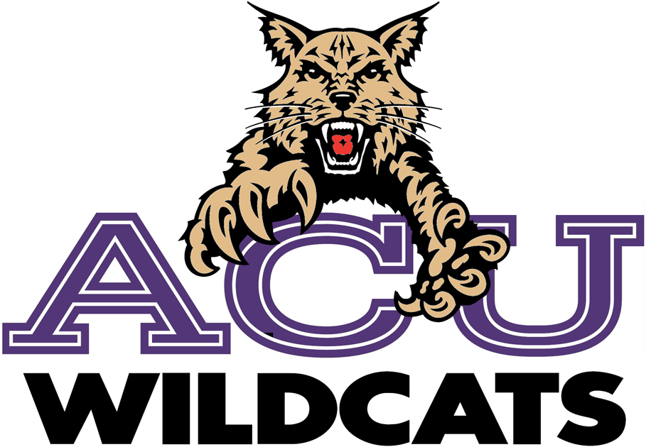 abilene christian wildcats 1997-2012 alternate logo diy DTF decal sticker